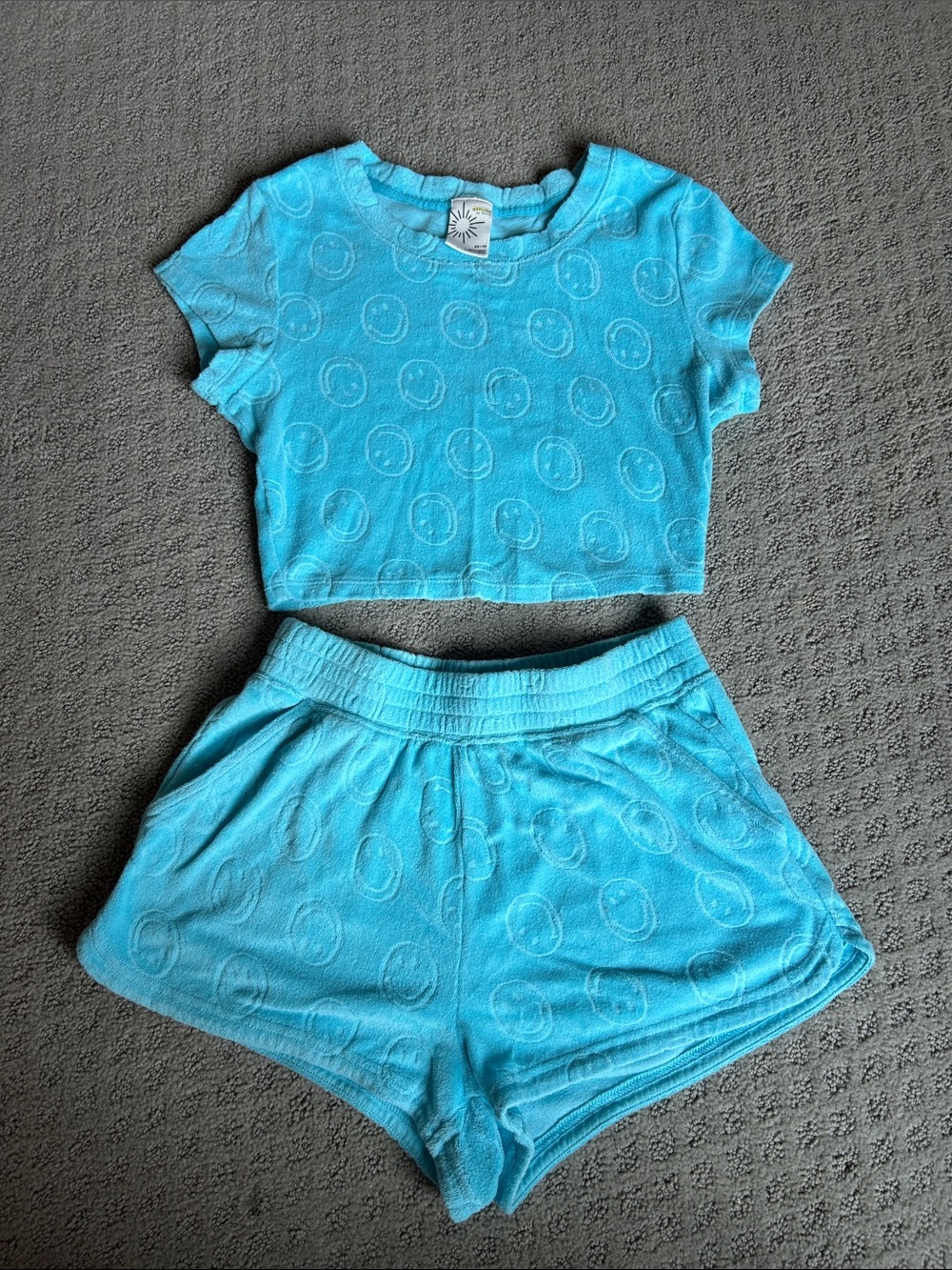 Offline by aerie towel material cover-up/lounge set